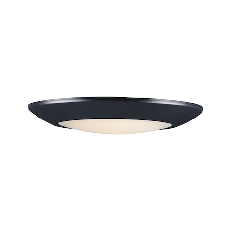 Maxim Lighting Diverse 9'' LED Flush Mount 3000K, Black 57931WTBK